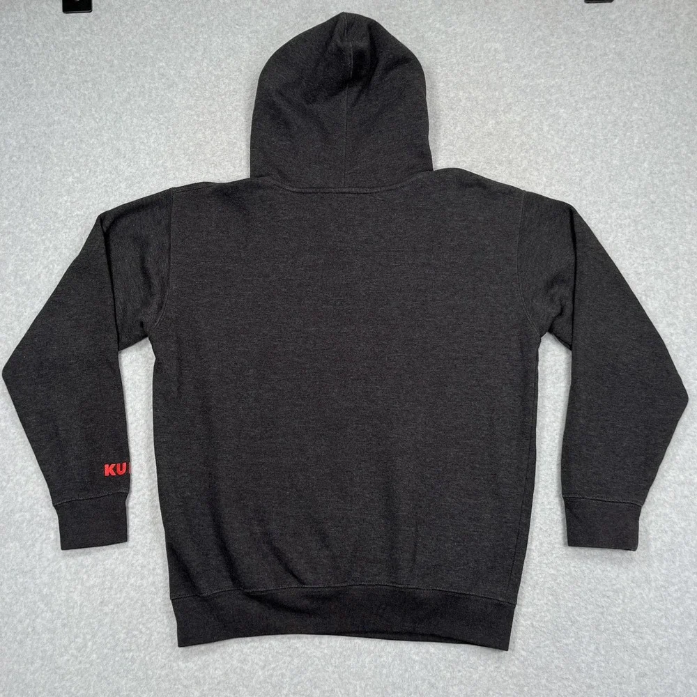 Kuiu Ultralight Hunting Hoodie Mens Medium M Charcoal Gray Pullover Drawstring - Picture 2 of 13